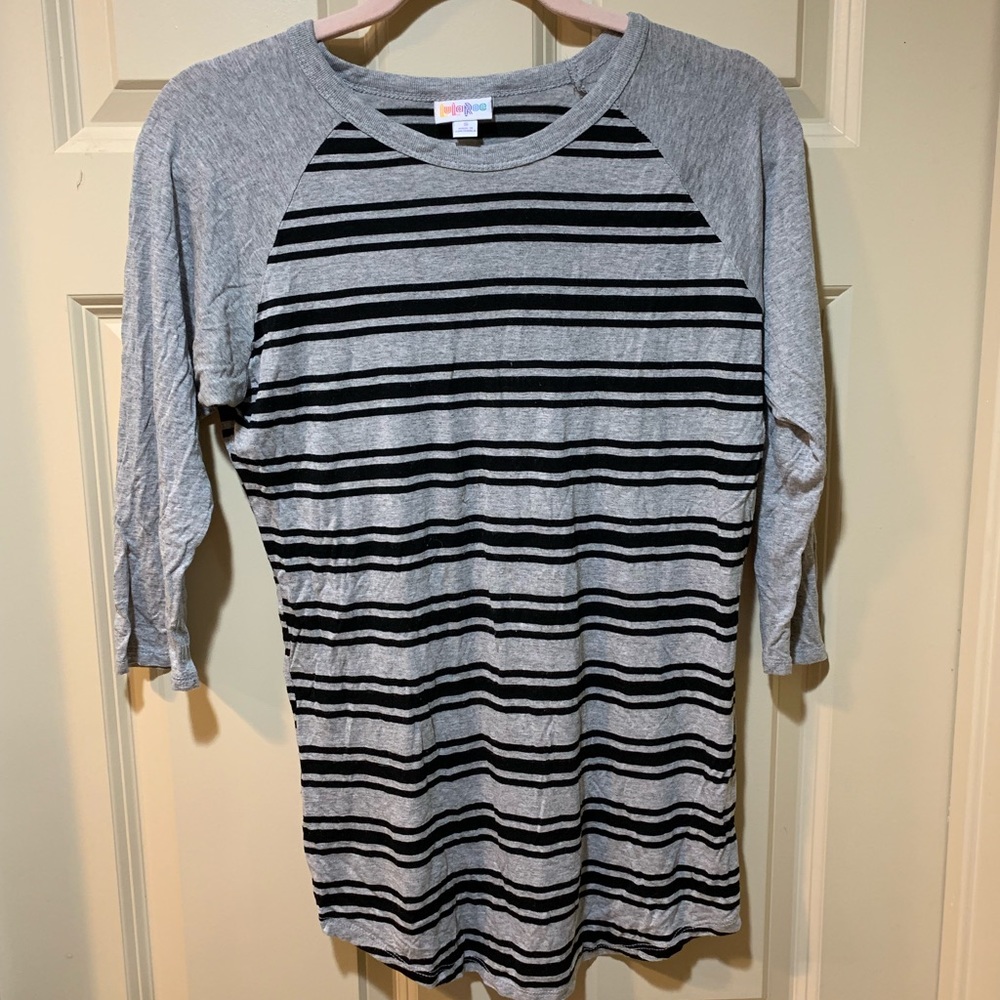 LuLaRoe striped tee